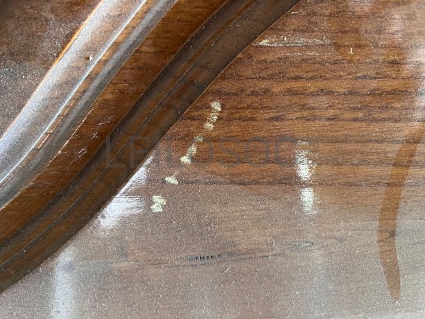 Cabeceira de cama em madeira