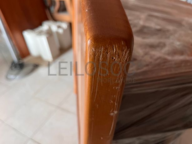 Cabeceira de cama em madeira