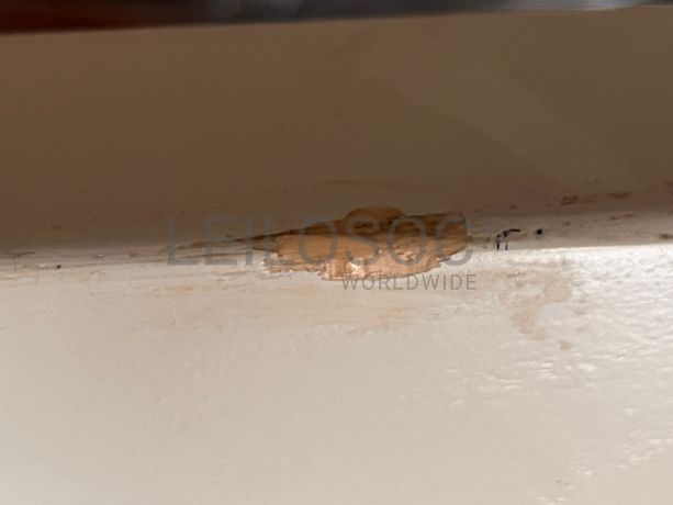 Cabeceira de cama de madeira branca