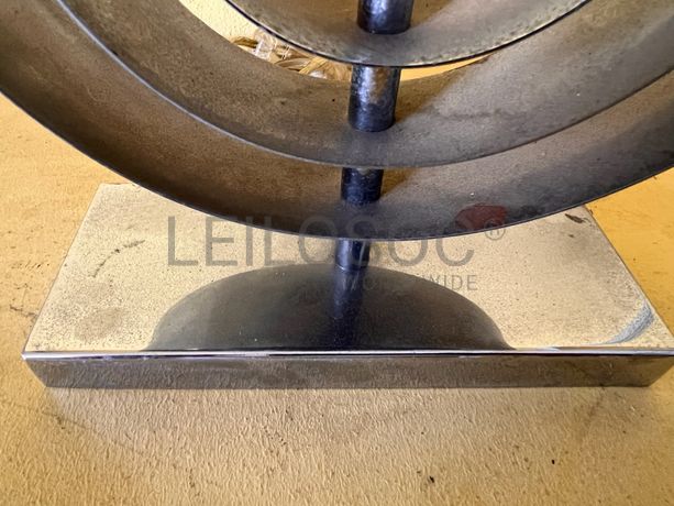 Base de candeeiro em ferro