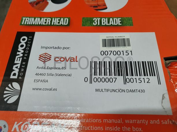 Roçadora Multifunções Daewoo