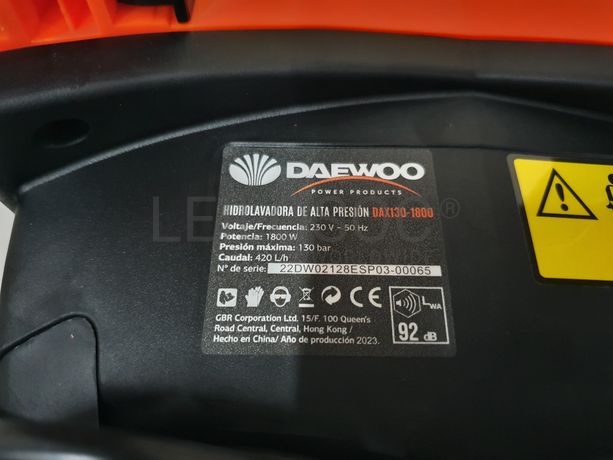 Máquina Lavar Pressão Daewoo