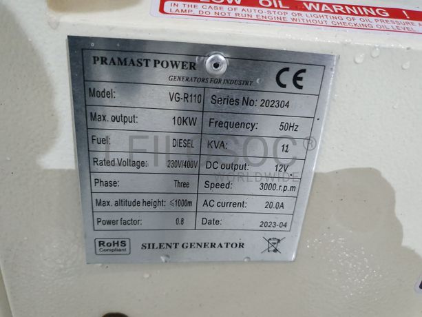 Gerador Prasmat VG-R110