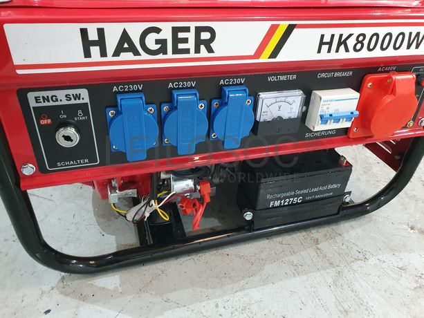 Gerador Hager HK8000W