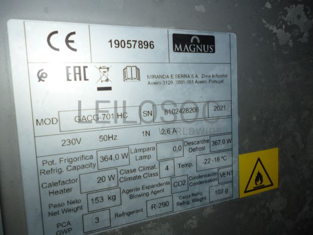 Arcas de congelação