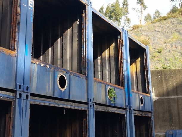 Contentores do Biofiltro Fechados