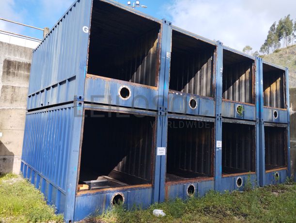 Contentores do Biofiltro Fechados