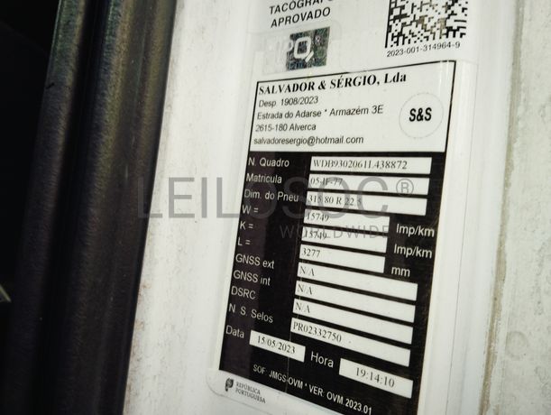 Mercedes-Benz Actros 2532 · Ano 2009