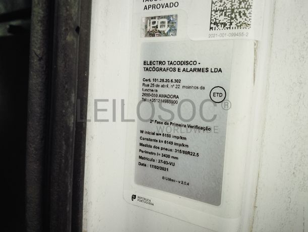 Mercedes-Benz Actros 2632 · Ano 2003