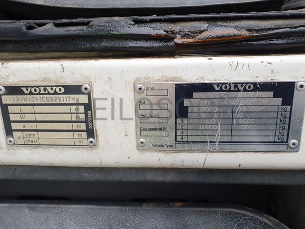 Volvo FE 260 19Ton · Ano 2012