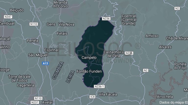 Terrenos · Gouveia · Oleiros · Figueiró dos Vinhos · Torres Novas