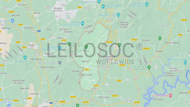 Terrenos · Gouveia · Oleiros · Figueiró dos Vinhos · Torres Novas