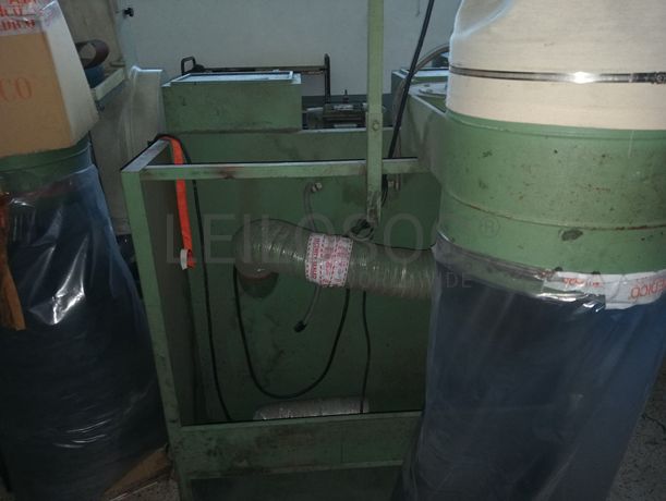 Forno de tratamento · Escovadeira · Máquina de lixar · Máquina de agrafar