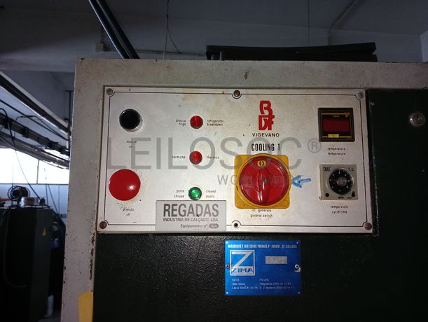 Secador reativador · Prensa · Freezer