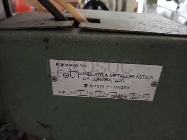 Equipamentos · Indústria de Calçado