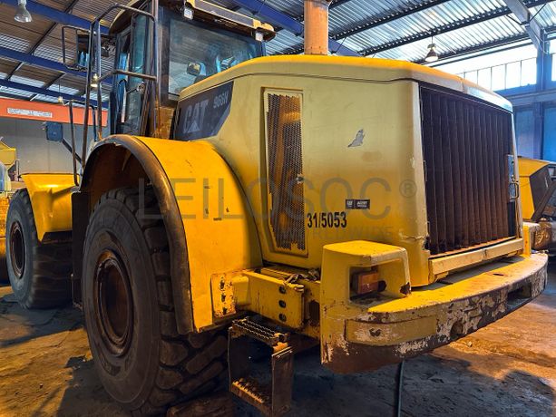 Pá carregadeira Caterpillar 966H · Ano 2008