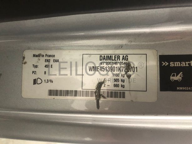 Smart Fortwo Electric Drive · Ano 2013