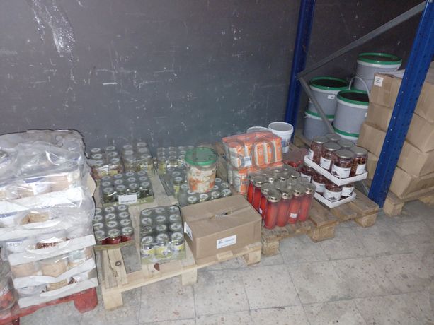 Stock de Produtos Alimentares e de Limpeza