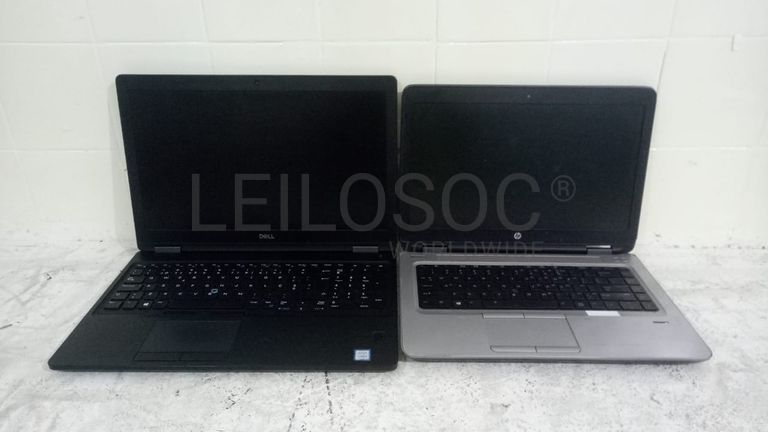 Portáteis Dell e HP