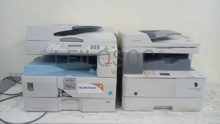 Impressoras Ricoh e Canon