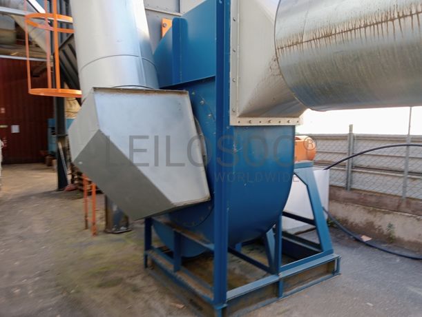 Aspiração/máquina de briquetes