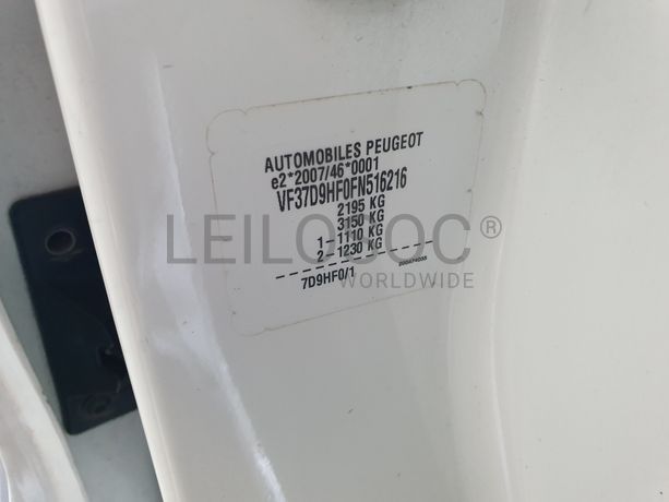 Peugeot Partner · Ano 2015