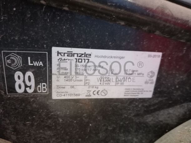 Máquina de lavar à pressão