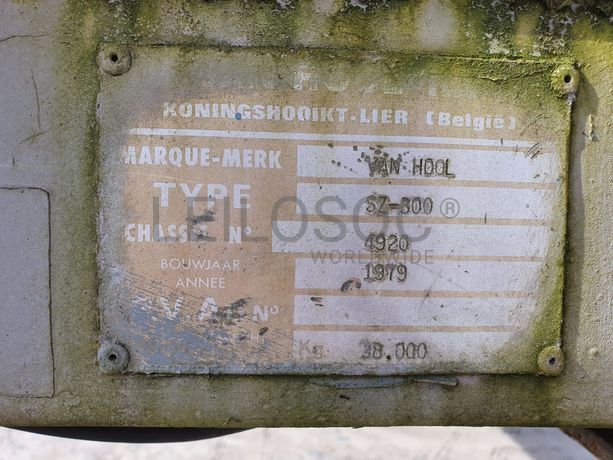 Semirreboque Van Holl · Ano 1990