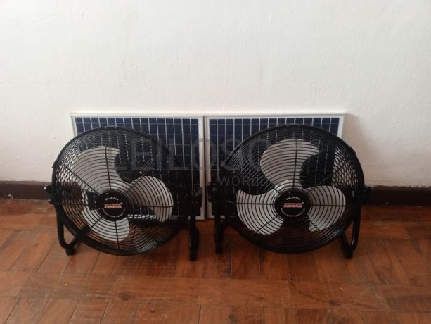Ventoinhas solares.