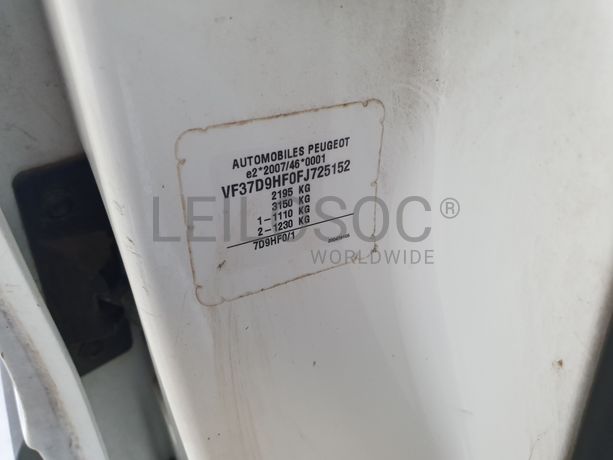 Peugeot Partner · Ano 2015