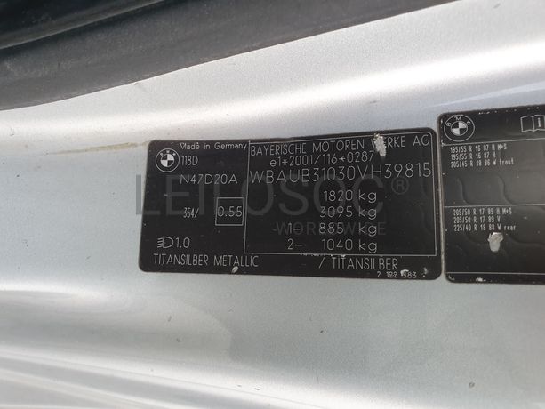 BMW 118D · Ano 2007