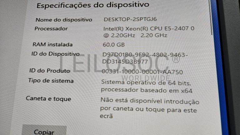 Computador Completo Workstation Dell PowerEdge T320