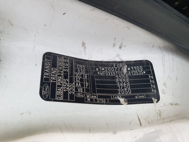 Ford Transit 2.2 TDCi · Ano 2016