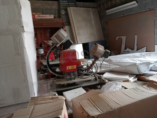 CNC de corte · Máquina de transferes · Máquina de ilhoses