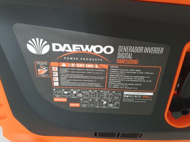 Gerador Inverter Daewoo