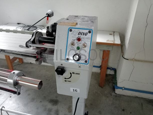 Máquina de cortar cloretes · Máquina de entretelar · Mesa de brunir