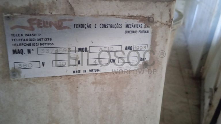 Amassadeira industrial Felino AF10 · Ano 1993