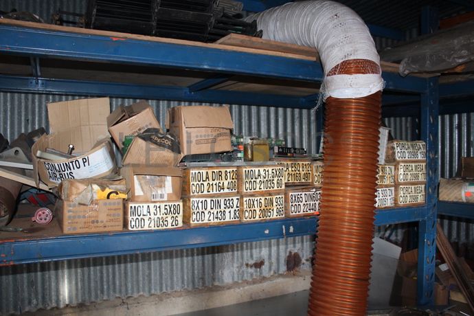 Estantaria · Maquinaria · Diversos