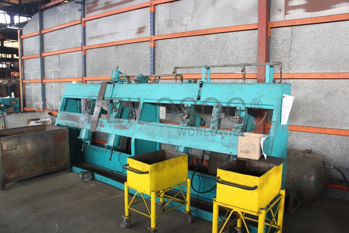 Desenrolador · Quinadeira Pneumática · Máquina de corte · Máquinas de Vincar · Alimentador