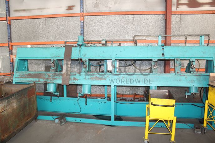 Desenrolador · Quinadeira Pneumática · Máquina de corte · Máquinas de Vincar · Alimentador