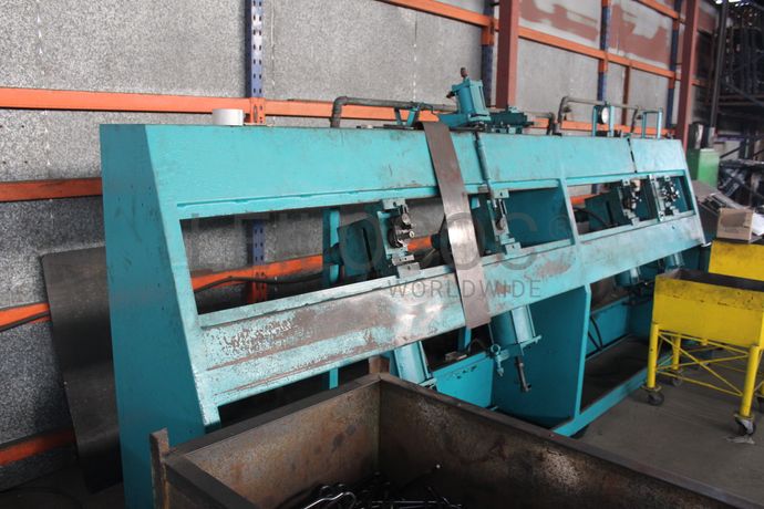 Desenrolador · Quinadeira Pneumática · Máquina de corte · Máquinas de Vincar · Alimentador