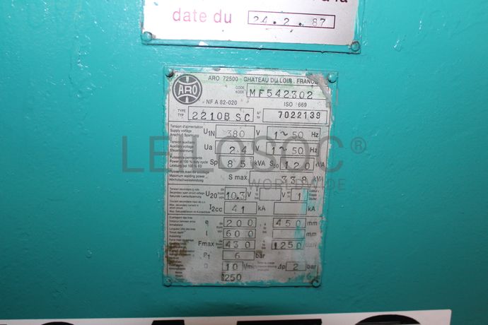 Máquina de Soldar por Pontos