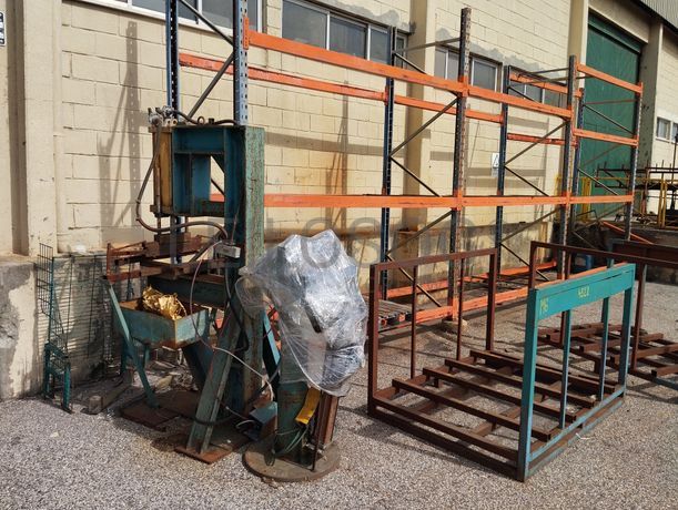 Linha de Desengorduramento · Pórticos com Guinchos · Serra de Disco · Depósito · Caixas Metálicas · Diversos