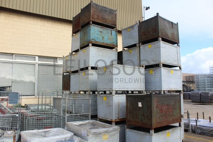 Linha de Desengorduramento · Pórticos com Guinchos · Serra de Disco · Depósito · Caixas Metálicas · Diversos