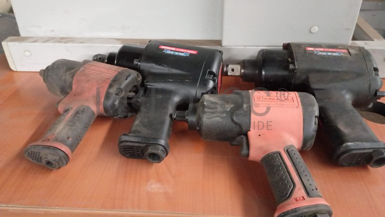 Pistolas pneumáticas.