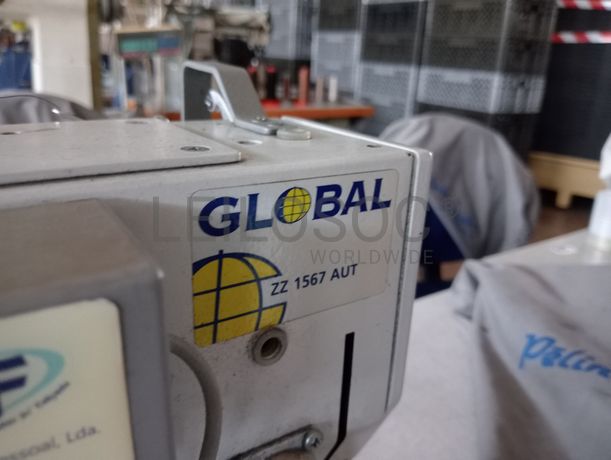 Máquina de Zig-Zag · Máquina de Recobrimento · Máquina de Ponto Corrido · Máquina de Orlar · Máquinas de Coluna Alta · Mesa de dar cola