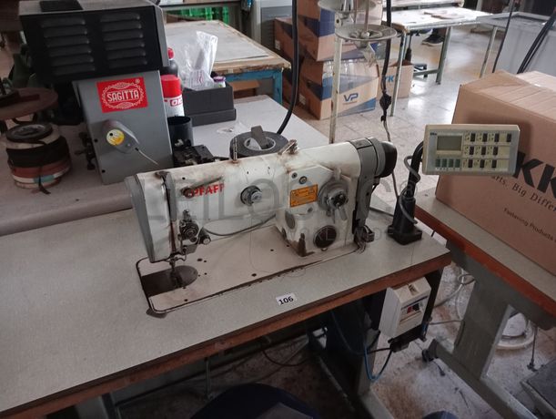 Máquina de Zig-Zag · Máquina de Recobrimento · Máquina de Ponto Corrido · Máquina de Orlar · Máquinas de Coluna Alta · Mesa de dar cola