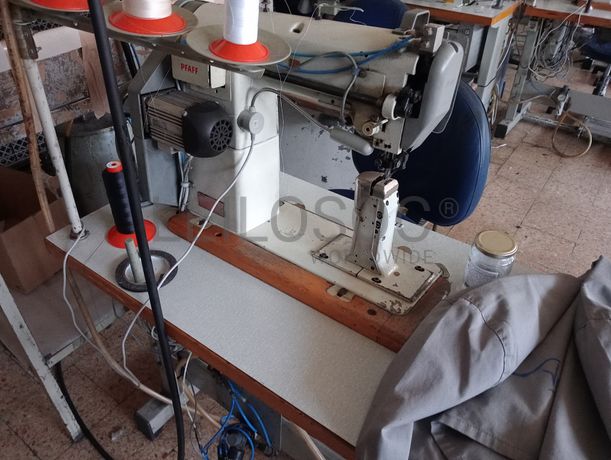 Máquina de Coluna Alta · Máquina de Meter Fita · Máquina de Orlar