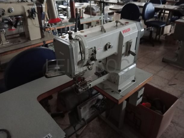 Máquinas de Coluna Alta · Máquina de Coser · Máquinas de Braço · Máquina de Bainha · Máquina de Ilhoses