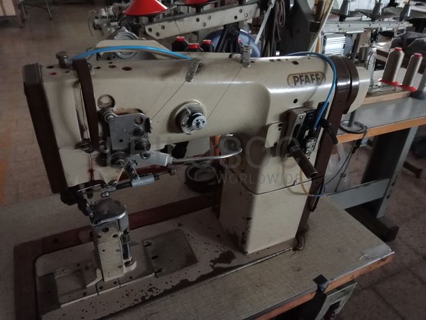 Máquinas de Coluna Alta · Máquina de Coser · Máquinas de Braço · Máquina de Bainha · Máquina de Ilhoses